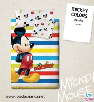 Edredon Mickey Colors 180 x 260