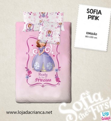 Edredon Princesa Sofia Pink