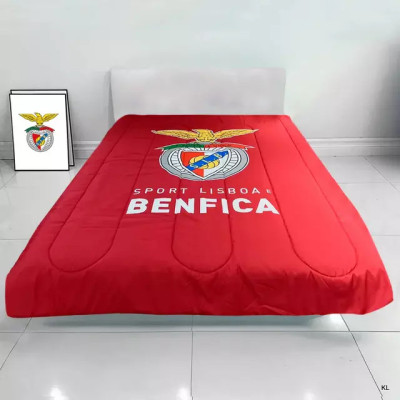 Edredon Solteiro Benfica Logo 160x220cm Edredon Solteiro Benfica Logo 160x220cm