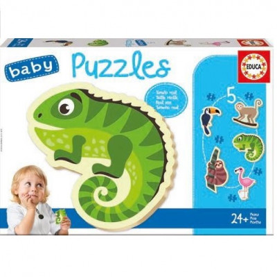 Educa Baby Puzzles Animais Tropicais