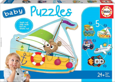 Educa Baby Puzzles Veículos 2