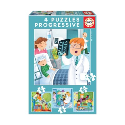 Educa - Puzzle Progressivo Profissões