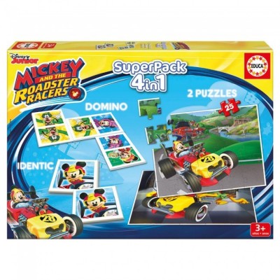 Educa Superpack Jogos Mickey 4 em 1 | Loja da Criança