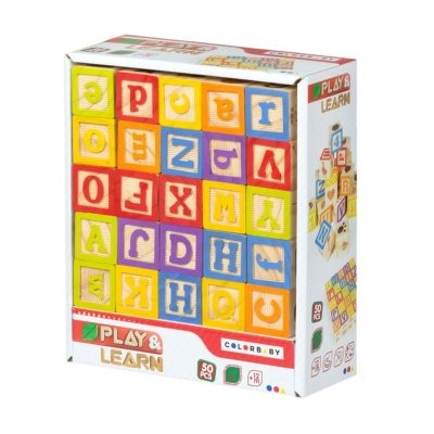 Enigma de madeira e abecedário - Play & Learn