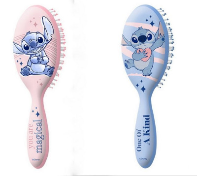 Escova Cabelo oval Stitch Disney