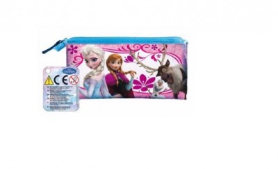 Estojo bolsa necessaire transparente Disney Frozen