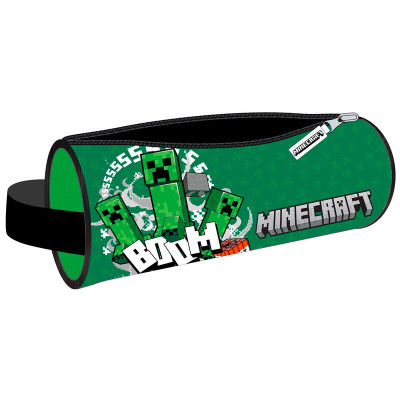 Estojo Cilíndrico Minecraft