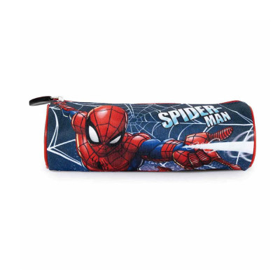 Estojo Cilíndrico Spiderman Marvel Web