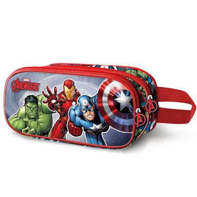 Estojo Duplo 3D Avengers Defy Marvel