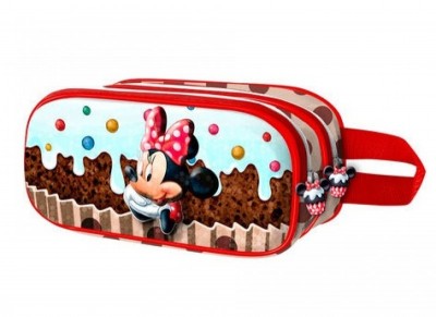 Estojo duplo 3D Minnie Disney Muffin
