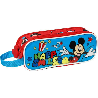 Estojo Duplo Mickey Happy Smiles
