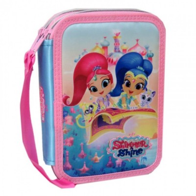 Estojo Duplo Plumier Shimmer y Shine