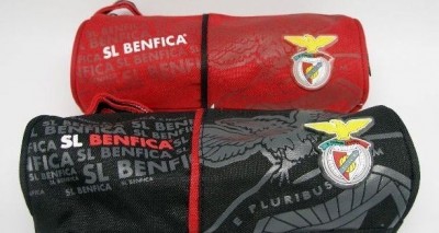 Estojo escolar Benfica 21x8cm