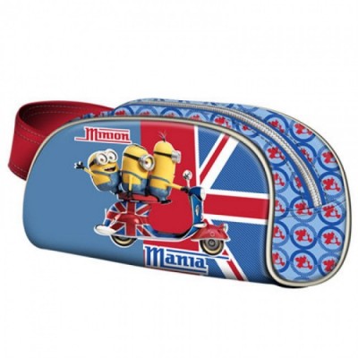 Estojo escolar c/ alça Minions London Mania
