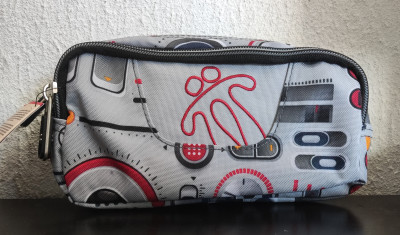 Estojo Escolar Duplo Space