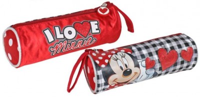 Estojo escolar I Love Minnie Redondo