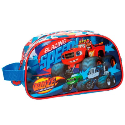 Estojo escolar necessaire adaptável  Blaze 'Race' 24cm