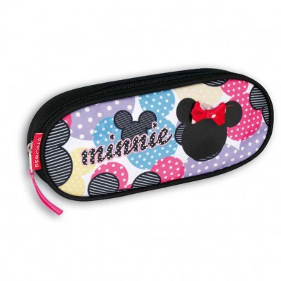 Estojo escolar plano Minnie Disney Fashion