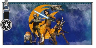 Estojo escolar Star Wars Rebels blue