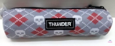 Estojo escolar Thunder Skulls cilindrico