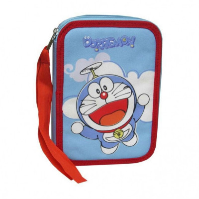 Estojo Plumier dulplo Doraemon