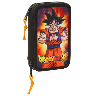 Estojo Plumier duplo 28 peças Dragon Ball Super