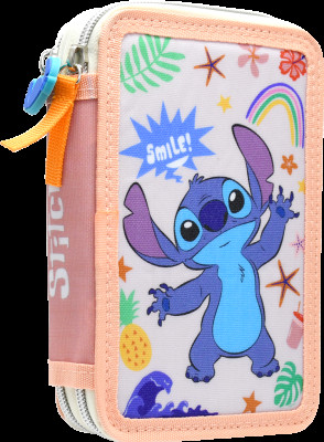 Estojo Plumier Duplo Stitch Smile