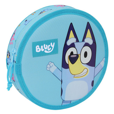 Estojo Plumier Redondo 18 peças Bluey Friends