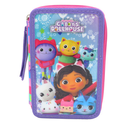 Estojo Plumier Triplo Gabby´s Dollhouse