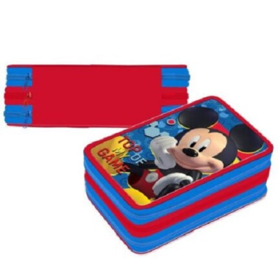 Estojo Plumier Triplo Mickey Top Of My Game