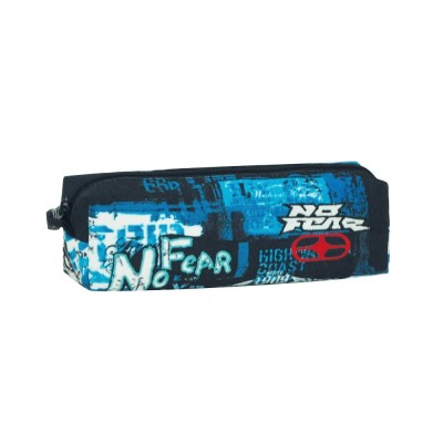 Estojo Quadrado 21 cm No Fear One Blue