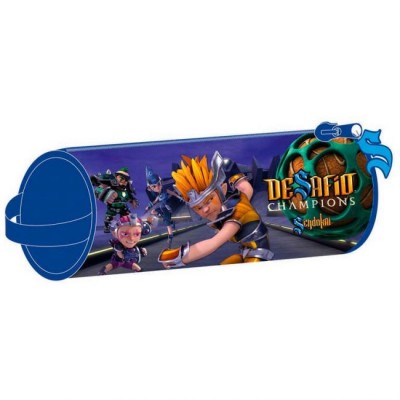 Estojo Redondo Desafio Champions Sendokai