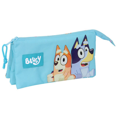 Estojo Triplo Bluey Friends
