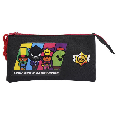 Estojo Triplo Brawl Stars