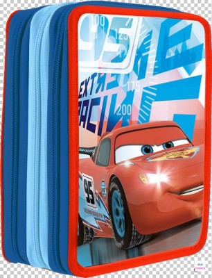 Estojo Triplo Cars Mc Queen