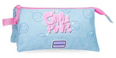 Estojo triplo Girl Power deluxe