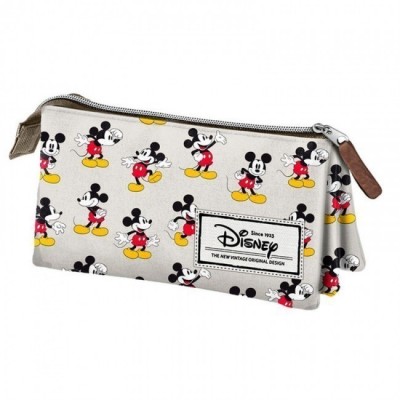 Estojo triplo Mickey Premium  - Original Vintage