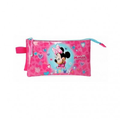 Estojo Triplo Minnie Help Way