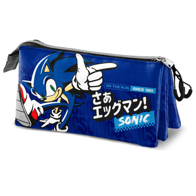 Estojo Triplo Sonic On The Run