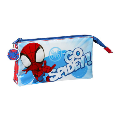 Estojo Triplo Spiderman Go Spidey