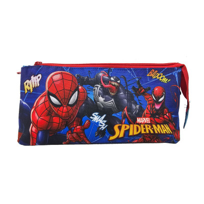 Estojo Triplo Spiderman Marvel