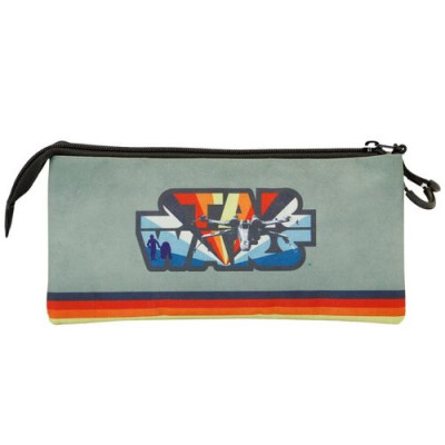 Estojo Triplo Star Wars Vintage