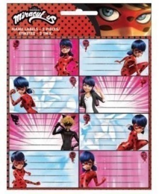 Etiquetas autocolantes LadyBug