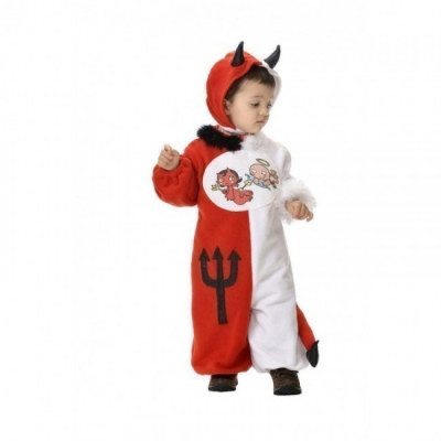 Fato Anjo e do Demónio Bebé