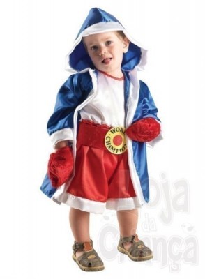 Fato Carnaval  Boxer bebé
