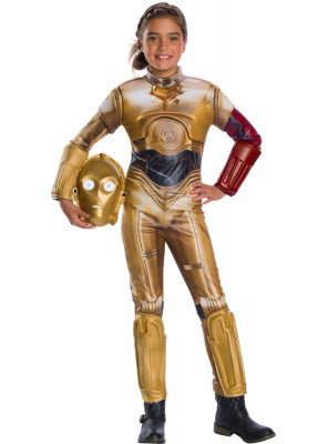 Fato Carnaval C3PO Infantil Star Wars