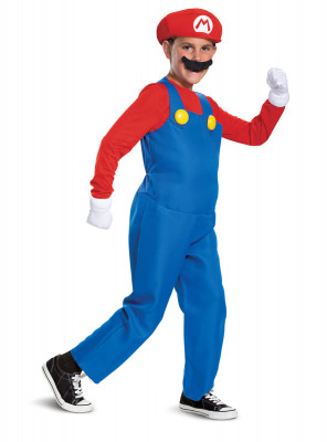 Fato Carnaval Deluxe Super Mario