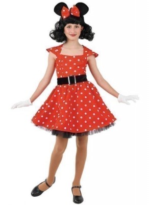 Fato Carnaval Ratinha Minnie Menina