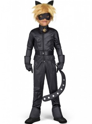 Fato Cat Noir das Aventuras Ladybug