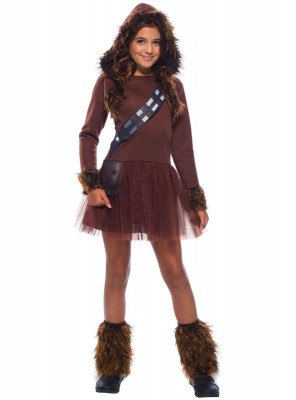 Fato Chewbacca Star Wars Menina